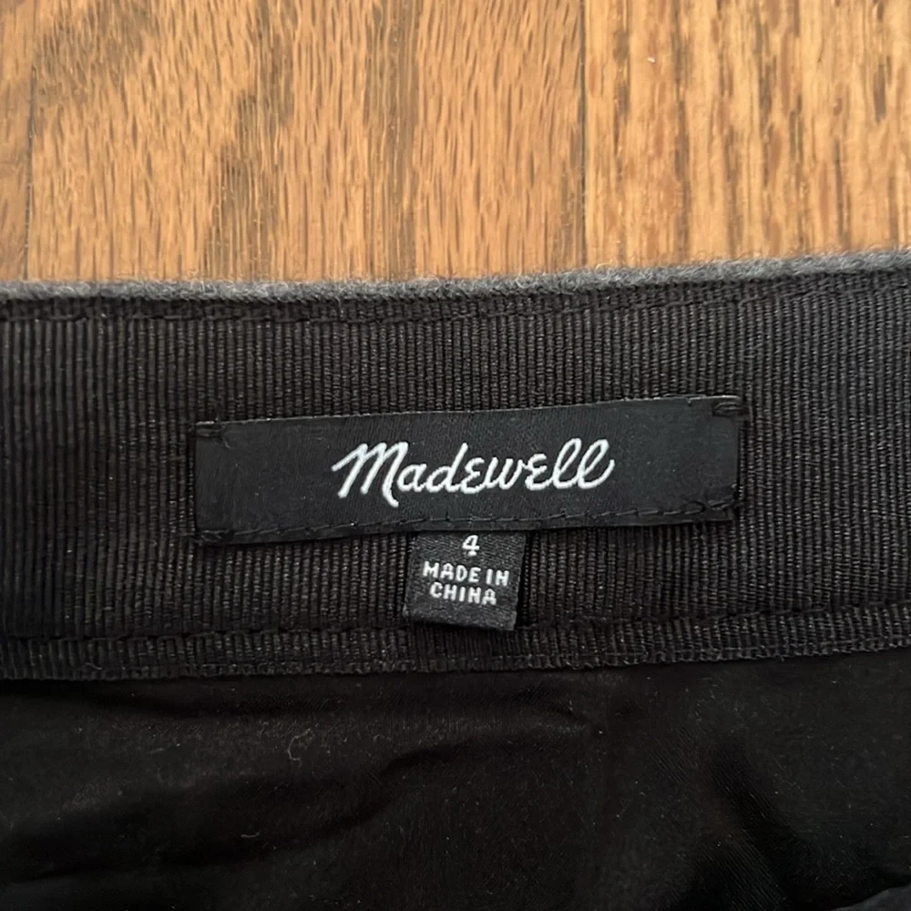 Madewell Gray Skirt